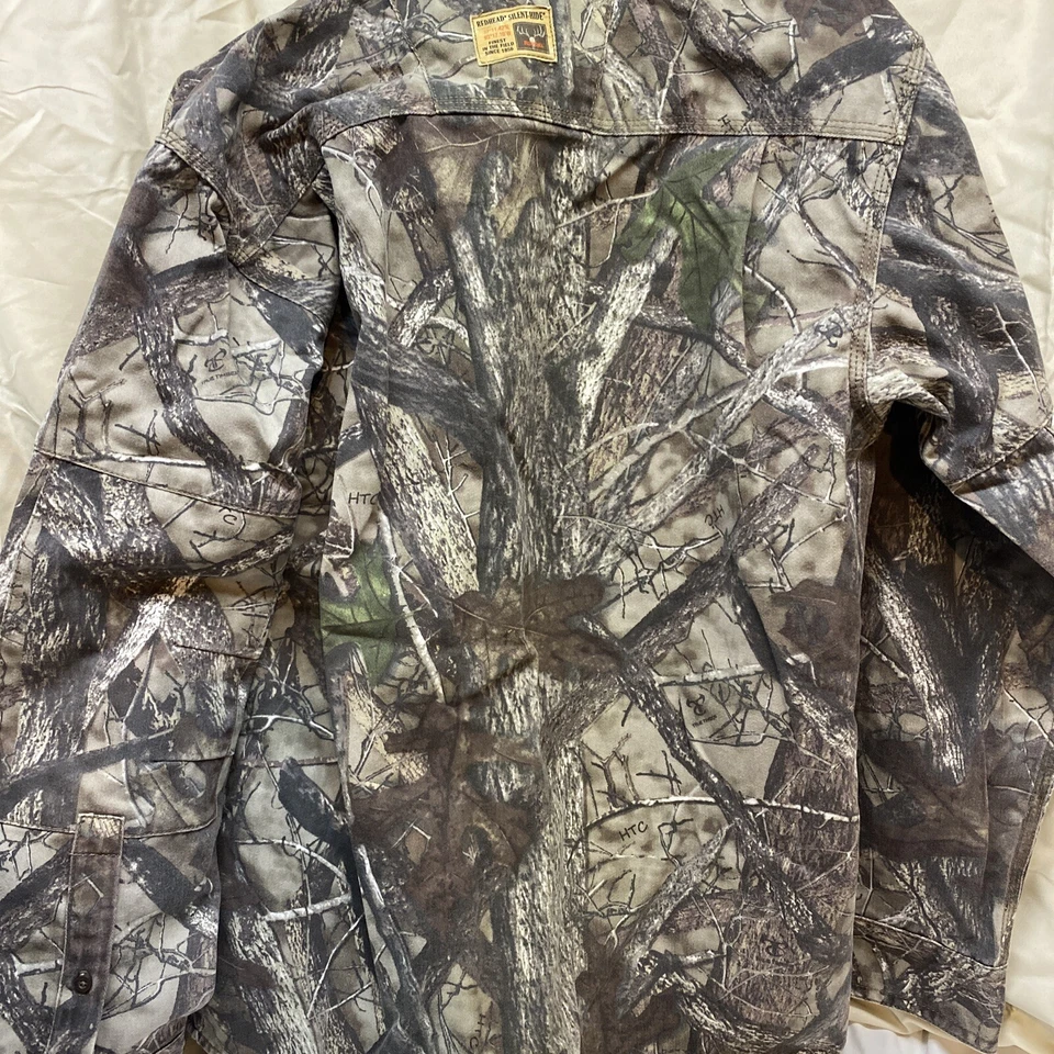 RED HEAD -  Silent-Hide  Green Camo Shirt Mens Small - Image 4 of 4