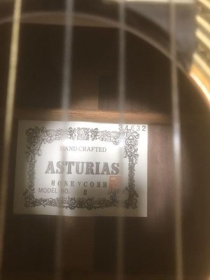 Classical Acoustic Guitar Asturias Honey Comb R Natural Japan Hand 