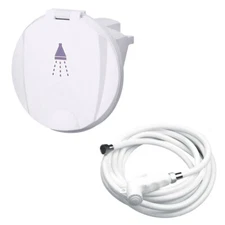 Nuova Rade shower set with case and 3m hose for yacht, boat, caravan, RV