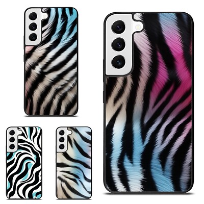 For Samsung Galaxy Z Fold Flip 3 4 5 6 TPU Phone Case colour thick zebra