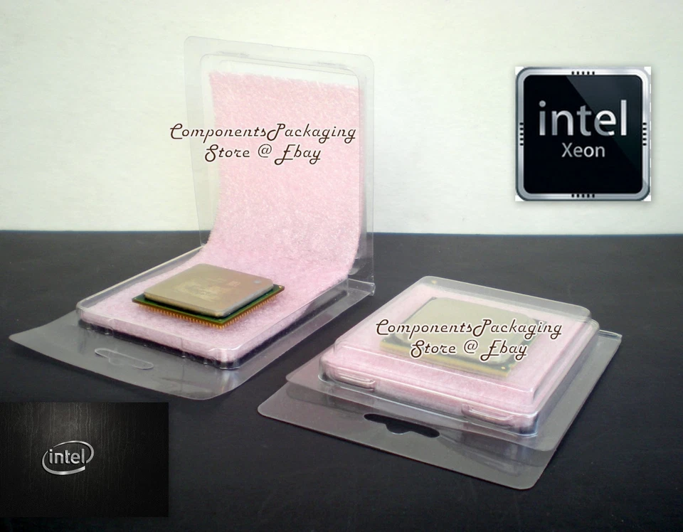 Xeon LGA771 CPU Clamshell Case with Anti Static Foam -  Lot of 10 25 40 80 125 - Image 3 of 4