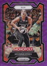 2024 Prizm Monopoly WNBA Brionna Jones Purple Wave #51 Suns  PWE