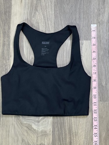 Girlfriend Collective Sport BH Damen XS Schwarz Stretch Athleisure Workout Gear - Bild 6 von 10