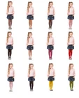 Girls Tights 15 Denier  Soft Shine Bridesmaids ,12 Various Colours ,Age2-12