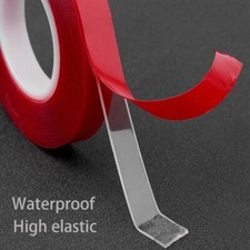 10mmx3M Double Sided Tape Roll Very Strong Self Adhesive Clear Sticky Tape