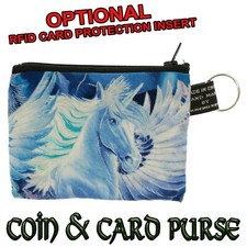 Pegasus  Unicorn Coin/Card Purse Cash Money RFID Protection Stocking Filler