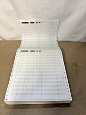 Dot Matrix Continuous Feed "MASTER PRODUCTION SCHEDULE" Paper 200 Sheets