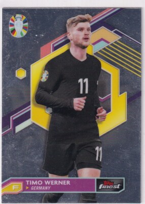 Topps 2023 Road to Euro Finest Soccer No. 39 Timo Werner