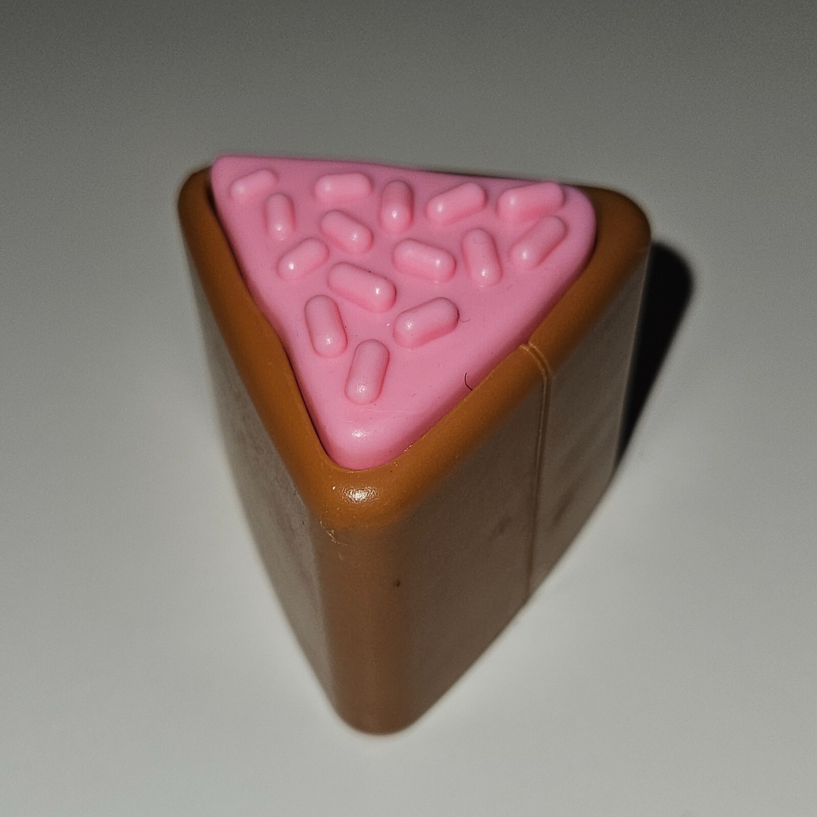 VTG Fisher Price Say Please Tea Set REPLACEMENT PIECES Pink Plate Triangle Cake