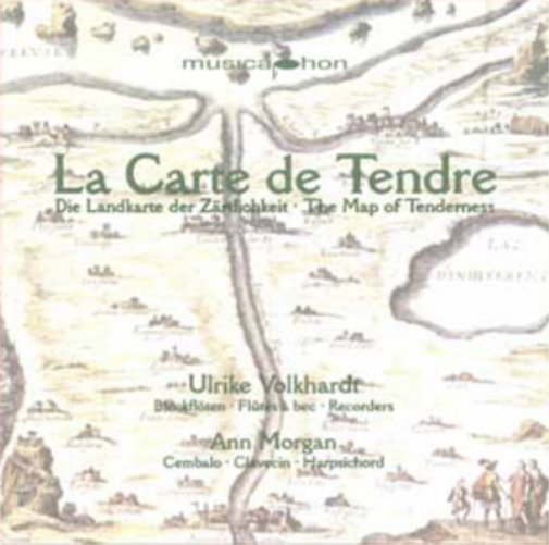 Jacques Hotteterre La Carte De Tendre (CD) Album