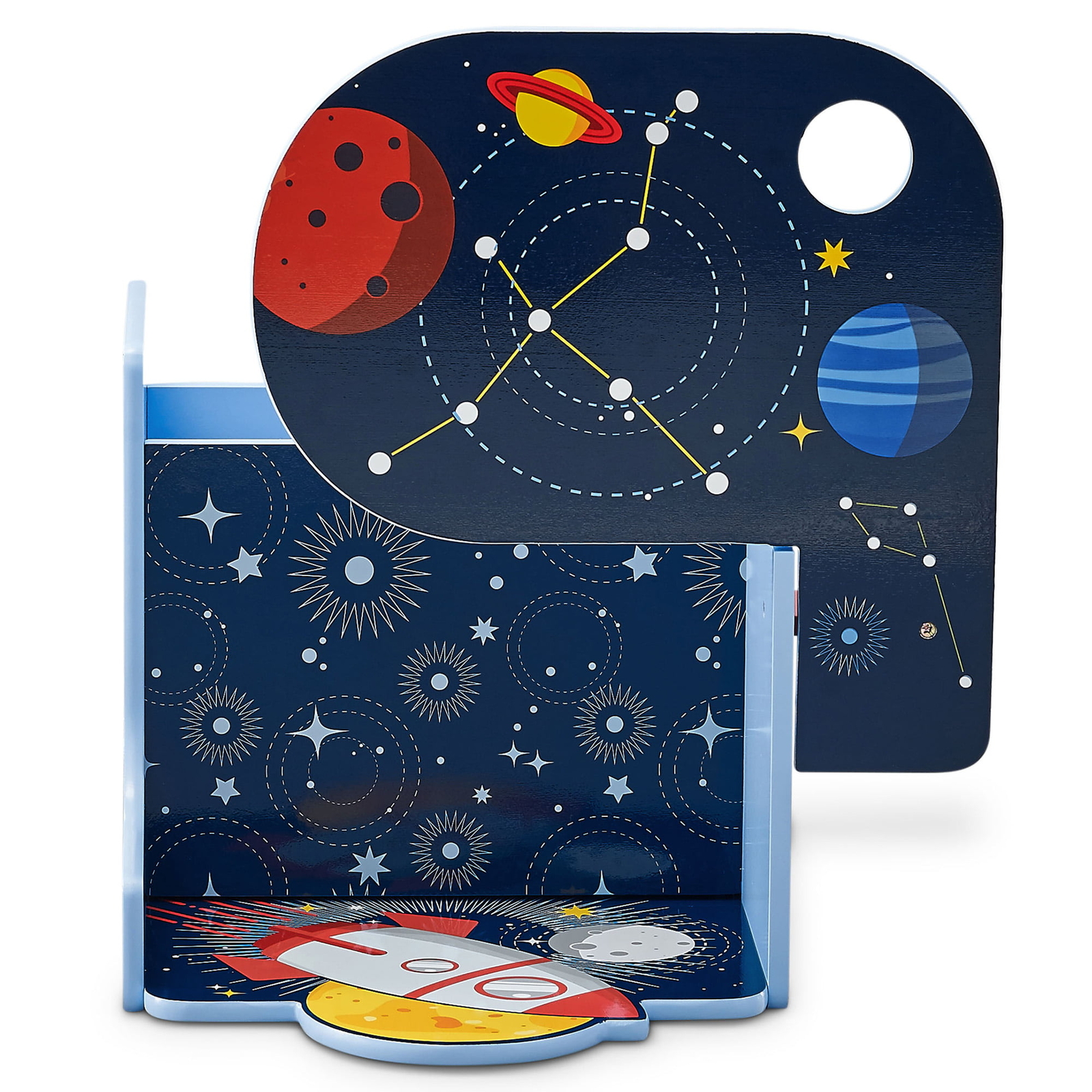Delta Children Space Adventures Chair Desk with Storage Bin