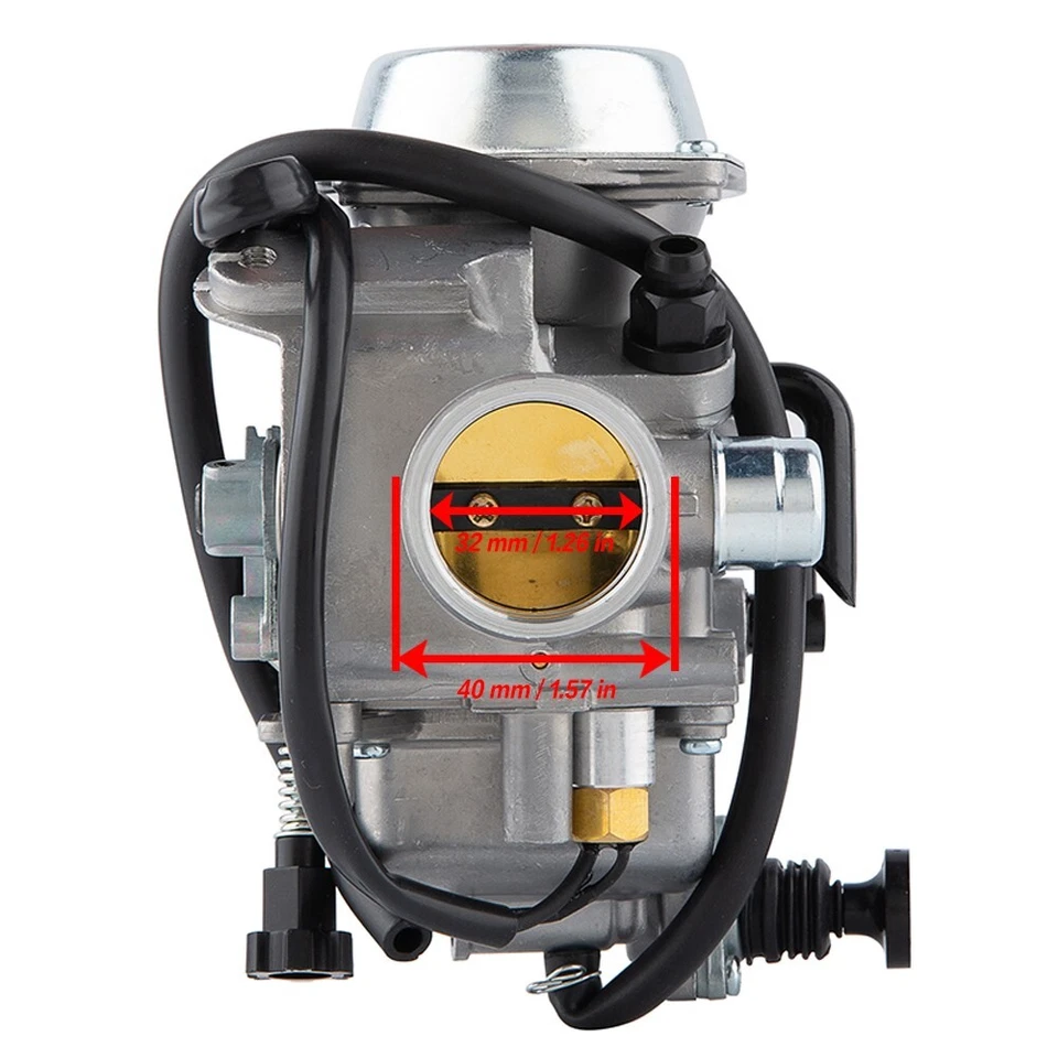 Carburetor Carb For Honda Rancher 350 TRX 350 FM TM TE FE TRX300 TRX400FW ATV - Image 3 of 4