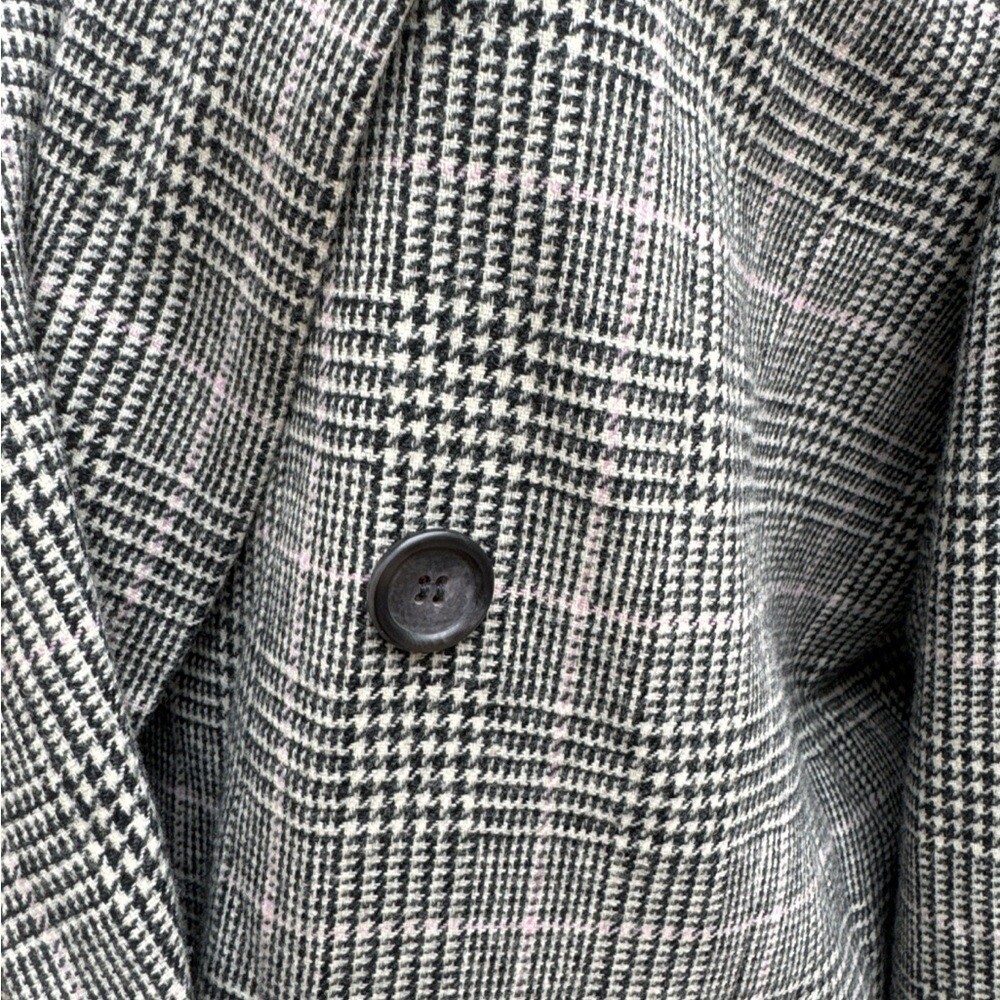 PENDLETON Virgin Wool Double breasted Blazer in G… - image 3