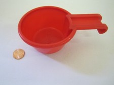 Vintage Fisher Price Fun With Food Red Measuring Cup For Kitchen Cooking Food