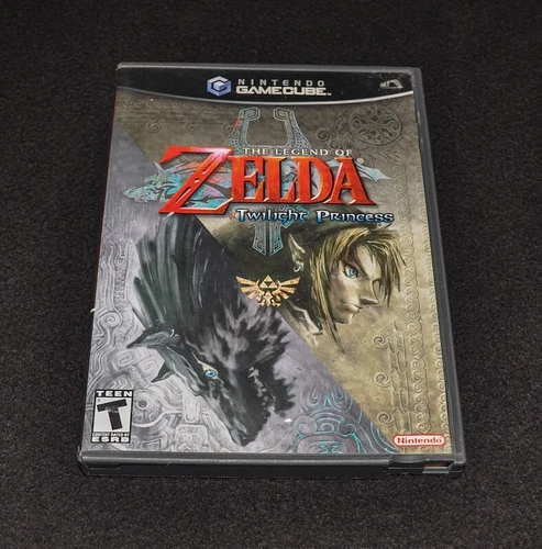 The Legend of Zelda: Twilight Princess (Gamecube 2006) w/ Manual
