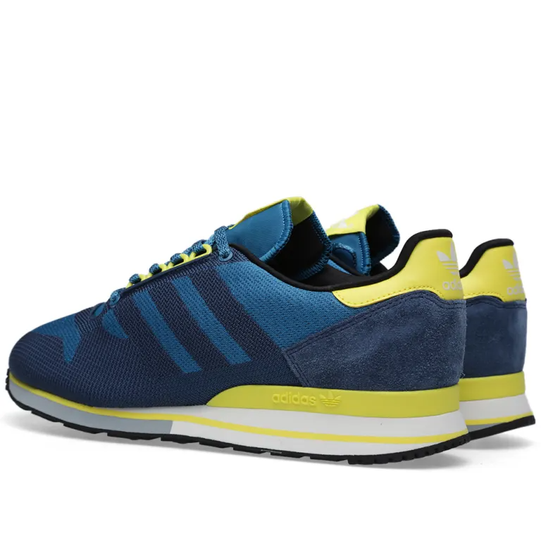 Adidas ZX 500 OG Weave - Dark Slate/Hero Blue/Yellow (M21386) - UK