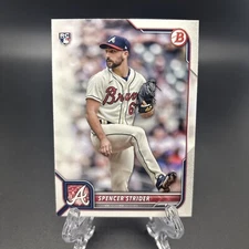 2022 Bowman Spencer Strider Rookie Card R39648 **READ DESCRIPTION**