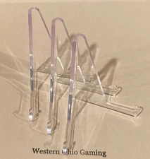 Sports Trading Cards 3 x Card Display Stand USED