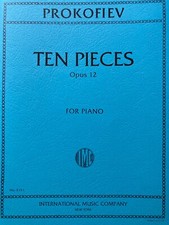 Prokofiev: Ten Pieces, Op. 12 - Piano Solo IMC 3151
