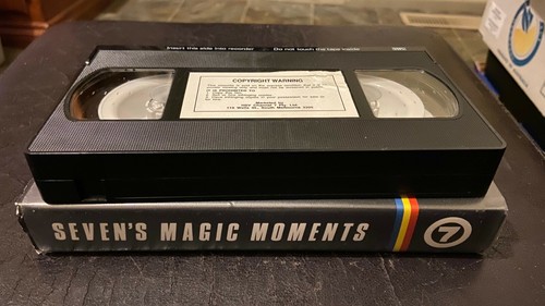 Seven's Magic Moments VHS video tape HTF VFL AFL Melbourne Channel 7 sport 1988 - Picture 3 of 3