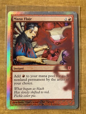 Magic The Gathering✨MANA FLAIR FOIL ✨Unhinged NM Common