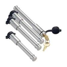 61775 | 4 Pack Mixed 2.5, Keyed Alike, Hitch Locks for B&W 2.0" & 2.5" Tow & ...