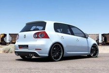 Spoiler flap SOTTO PARAURTI POSTERIORE TUNING PER GOLF V 5 DOPPIO SCARICO DX+SX