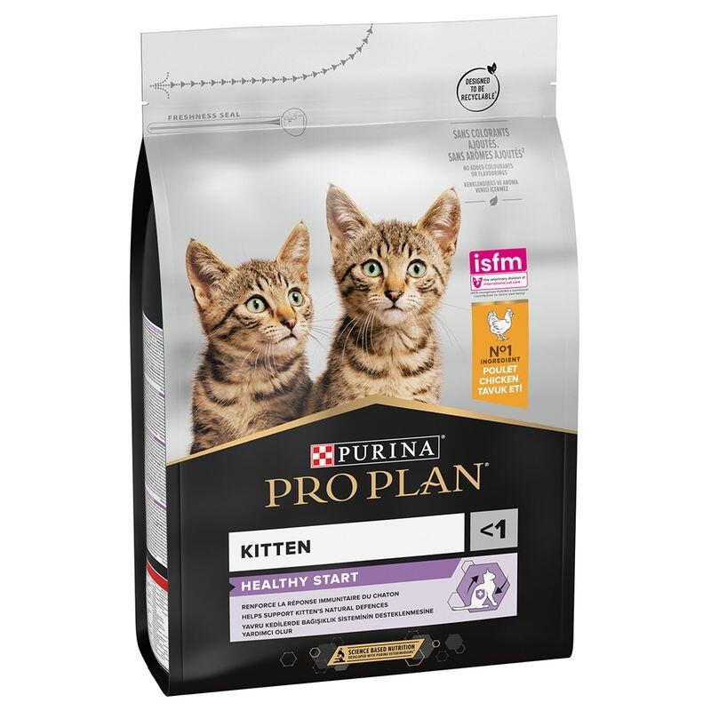Purina Pro Plan Kitten Healthy Start Dry Cat Food with Chicken 3 kg