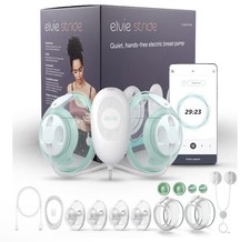 Elvie Stride Hospital-Grade, App-Controlled Breast Pump - Hands-Free, Wearable