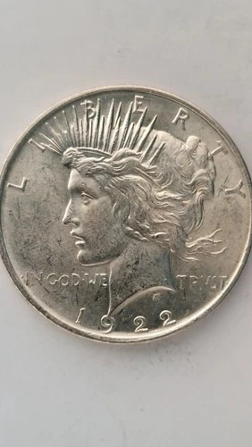1922-D United States Peace Silver Dollar
