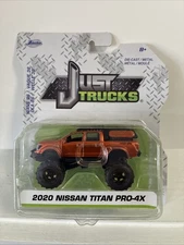 Jada Just Trucks 1/64 2020 Nissan Titan Pro-4X  Metallic Red 14020