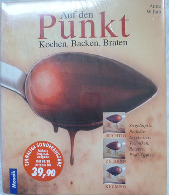 Auf den Punkt Kochen, Backen, Braten Anne Willan NEU! orig. verschweißt