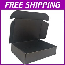 Elegant 50 Pack 9x6x2'' Corrugated Mailers - Lightweight, Crush-Proof Design