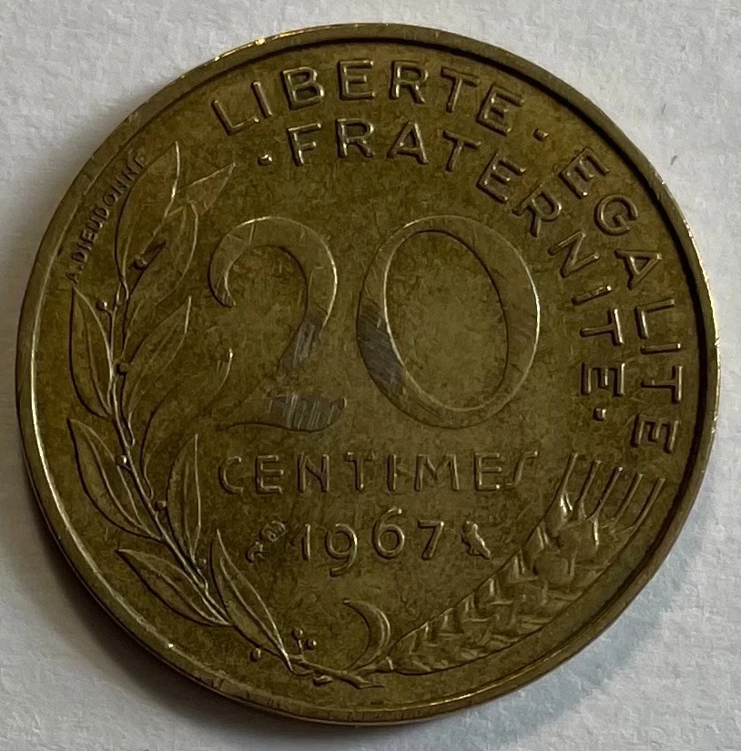 フランスアンティーク　1967年の著名なフィッシングフランス選手権の記念プーレト 1967 French Coins for sale | eBay