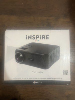 Inspire Dwu-960 Professional Projector W/ 97 Inch Electric 3d Screen And Glasses