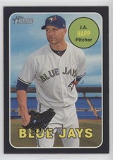 2018 Topps Heritage Black Border /50 JA Happ #398 0kb5