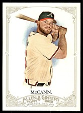 2012 Topps Allen & Ginter Brian McCann #264 Atlanta Braves