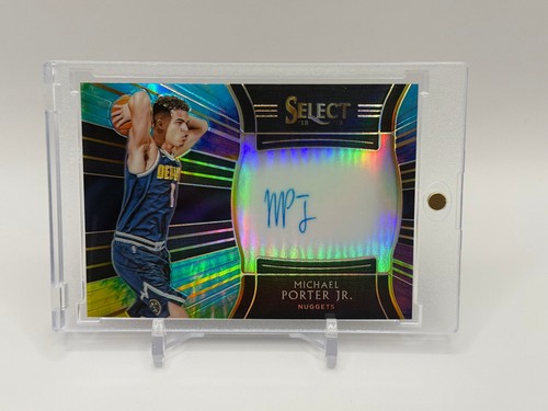 Michael Porter Jr. [Tie Dye Prizm] #MPJ 2018 Panini Select Rookie Signatures card