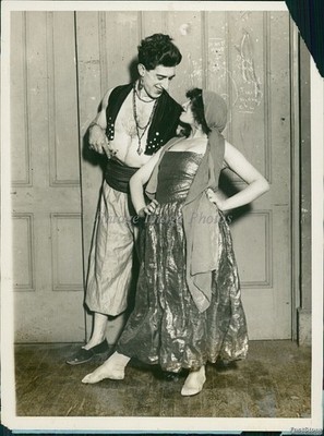 1928 Edith Marmorstan Harry F Mack Natl Academy Of Design Ball Event Photo 6x8