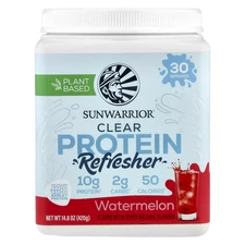 2 X Sunwarrior, Clear Protein Refresher, Watermelon, 14.8 oz (420 g)