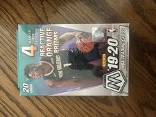 Panini 2019-20 Mosaic NBA Hanger Box 20 Cards Zion Williamson Orange Prizms