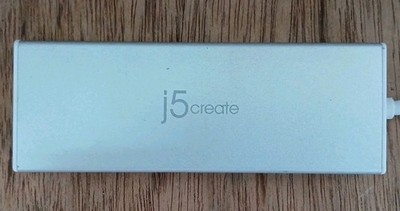j5create - USB 3.0 Mini Dock HDMI & VGA Dual Display Gigabit Ethernet Hub JUD380