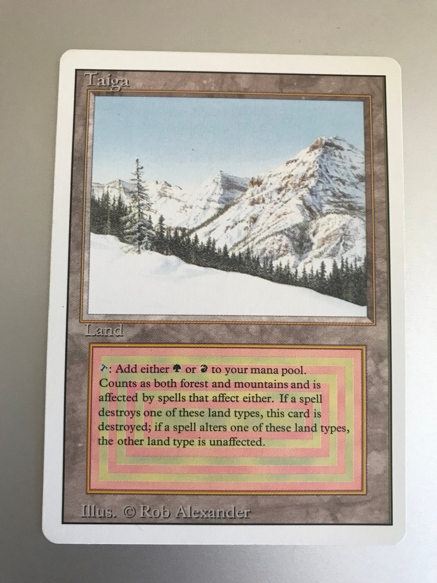 Taiga - Revised Edition (3ED) - LP - MTG *Combined Shipping