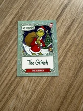 Custom The Grinch Trading Card Dr. Seuss Christmas Art Collectible Gift