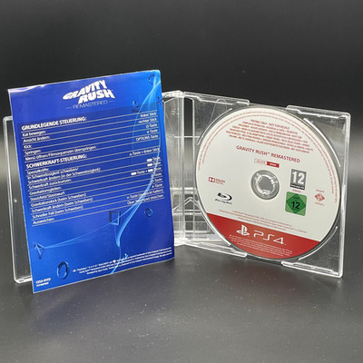 Gravity Rush Remastered Promo Press Disc, PlayStation 4 PS4 PAL