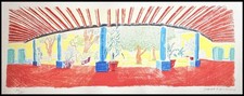 David Hockney Lithographie '