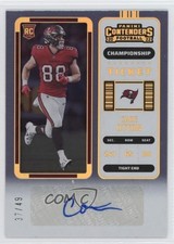 2022 Panini Contenders Rookie Championship Ticket 37/49 Cade Otton Auto 1o52
