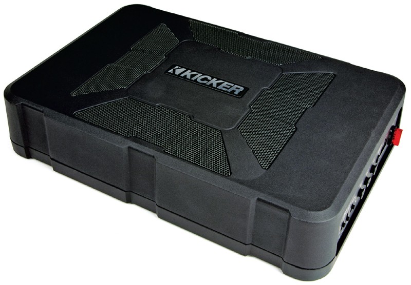 Kicker 11HS8 8" Hideaway Powered 150 Watt Subwoofer Enclosure Sub Box Hide Away