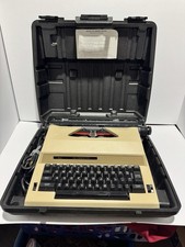 Vintage Sears The Communicator Typewriter W/ Original Case Made In Japan Tested thumbnail