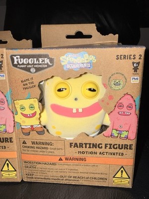 Fuggler SpongeBob SquarePants Series 2 Small Monster w/ motion sensor farts